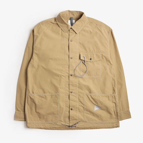 And Wander Cordura Cotton Rip Shirt Jacket