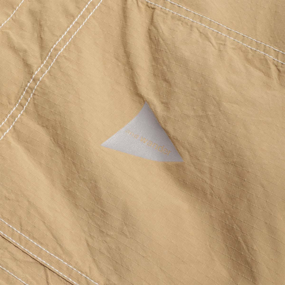 And Wander Cordura Cotton Rip Shirt Jacket