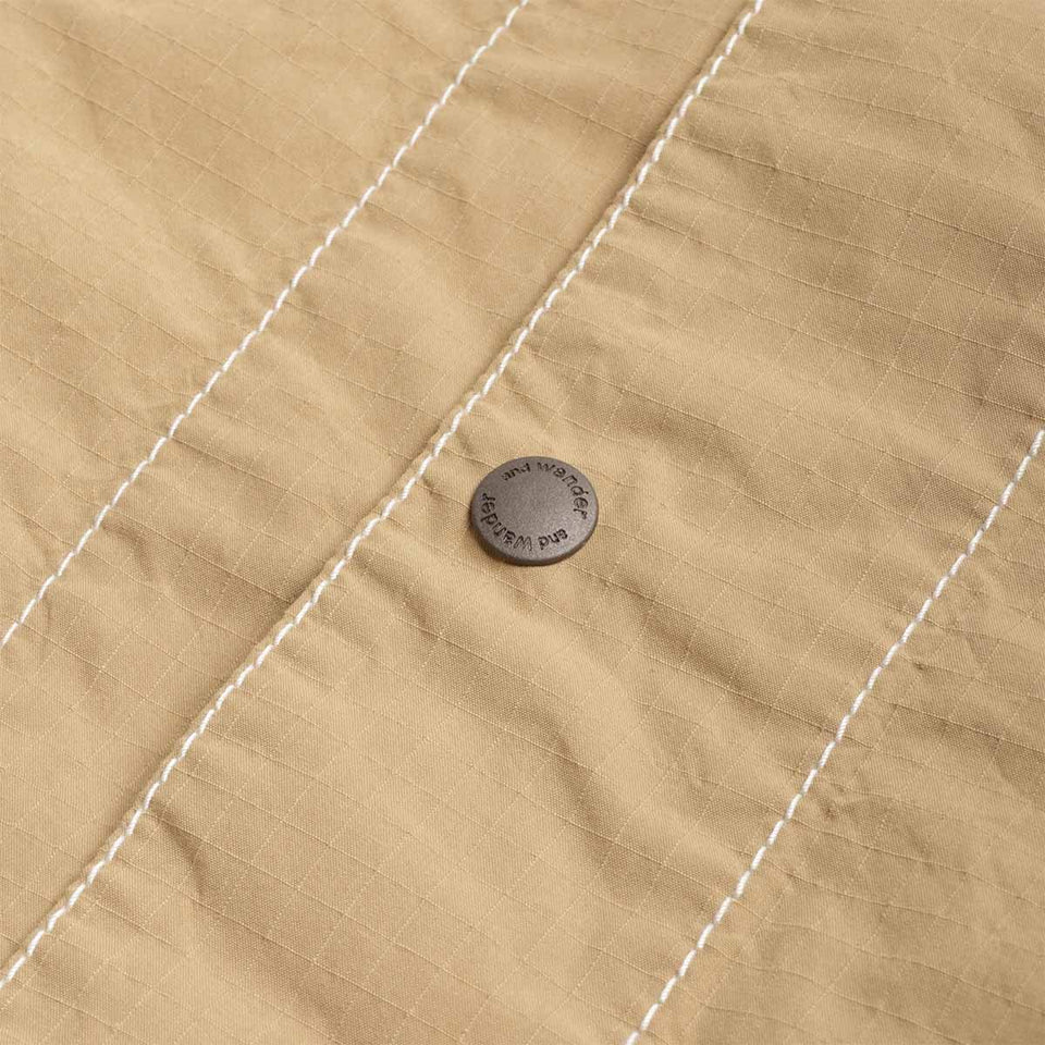 And Wander Cordura Cotton Rip Shirt Jacket