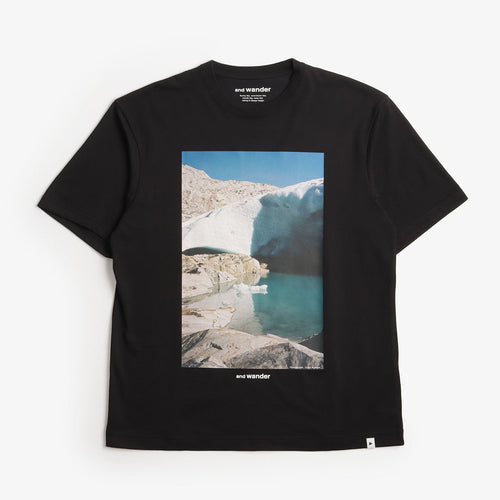 And Wander Gracier Printed T-Shirt