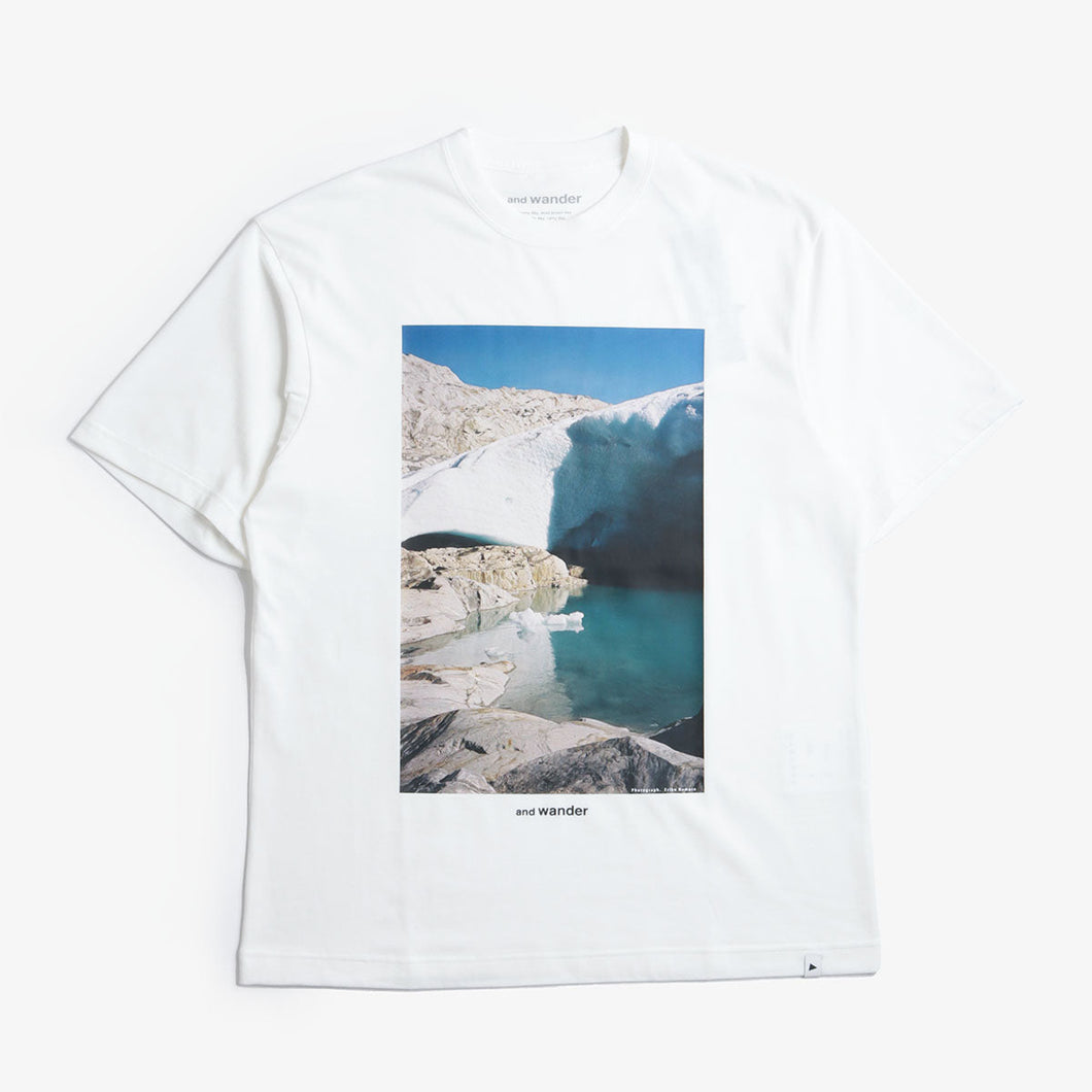 And Wander Gracier Printed T-Shirt