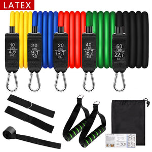 11Pcs Resistance Band Set