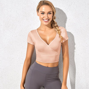 Women Gym, Yoga Seamless Crop Top