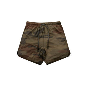 2 in 1  Camouflage Fitness And Gym Shorts