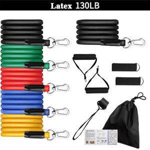 11Pcs Resistance Band Set