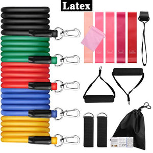 11Pcs Resistance Band Set