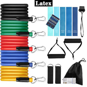 11Pcs Resistance Band Set