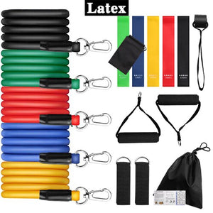 11Pcs Resistance Band Set