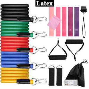 11Pcs Resistance Band Set