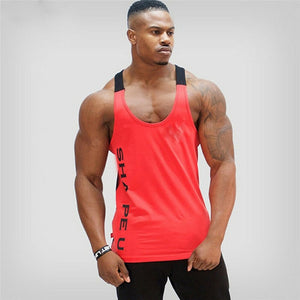 Men Sport Fitness Workout Vest