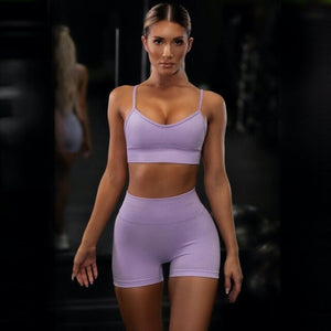 Seamless Women's Yoga Set